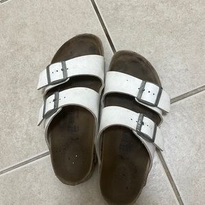 White Birkenstocks